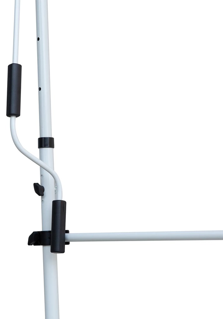 Outsunny Toldo Manual Retrátil para Exterior 400x120x170-280cm Toldo Enrolável Altura Ajustável com Manivela Proteção Solar para Terraço Balcão Jardim Marrom Claro