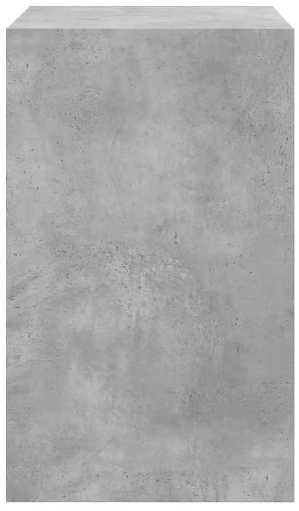 Sapateira 60x42x69 cm derivados de madeira cinzento cimento