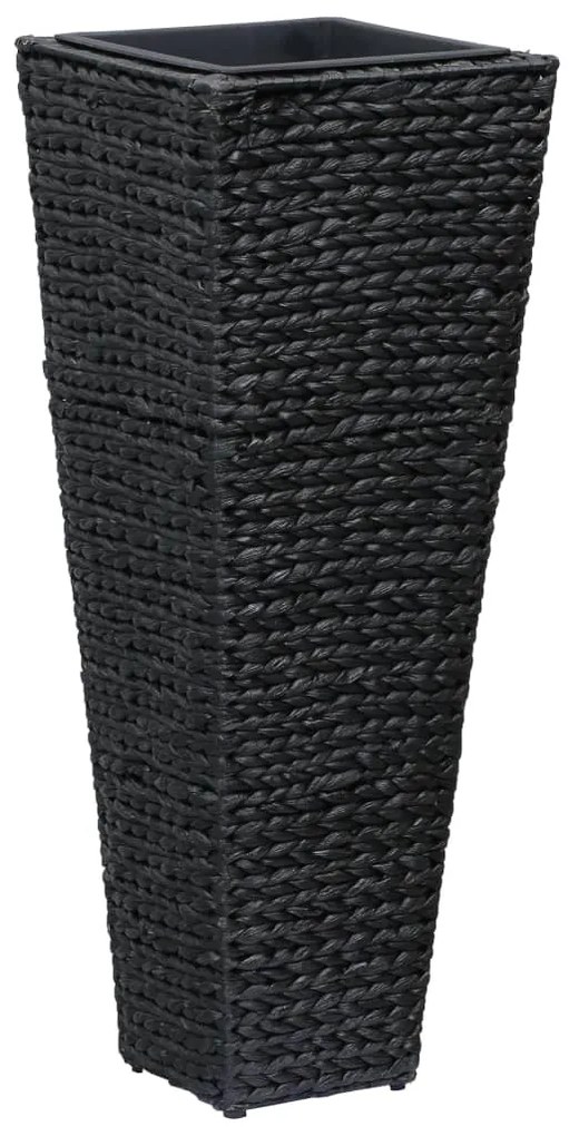 Vasos/floreiras 3 pcs jacinto de água preto