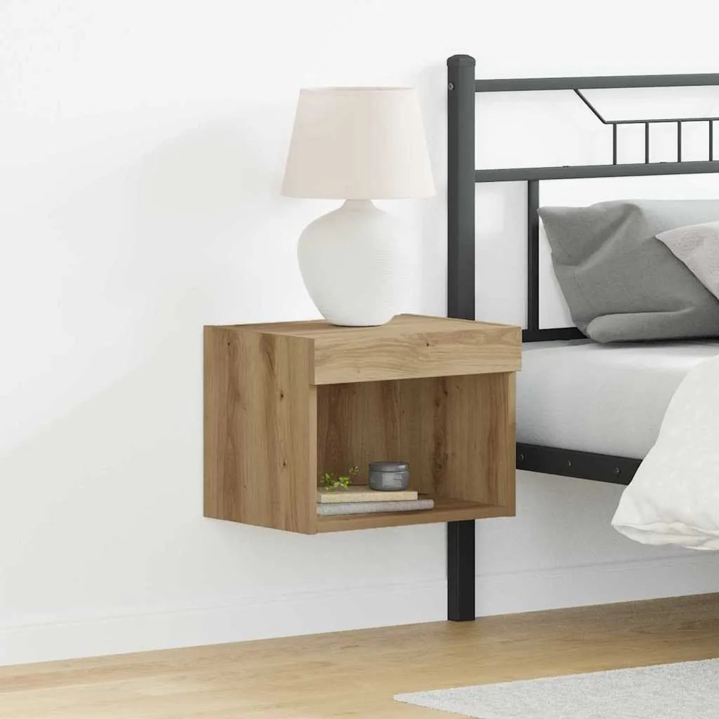 vidaXL Gabinete para TV 2 pcs carvalho artisiano 40 x 30 x 30 cm