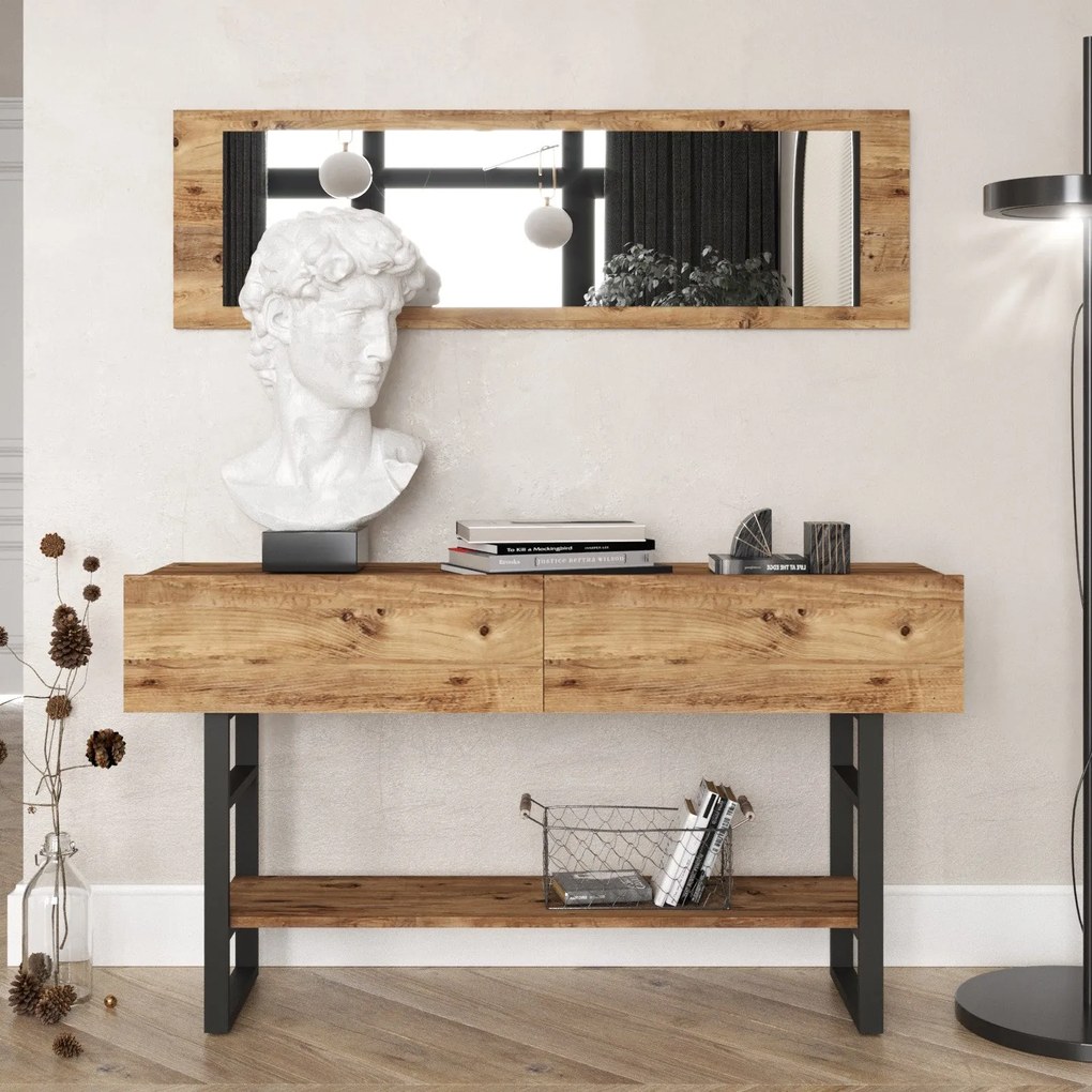Console ML24 – Atlantic Pine – 139 x 75,7 x 43 cm