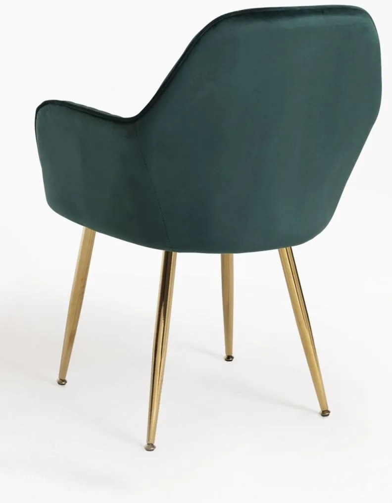 Cadeira Chic Golden - Verde