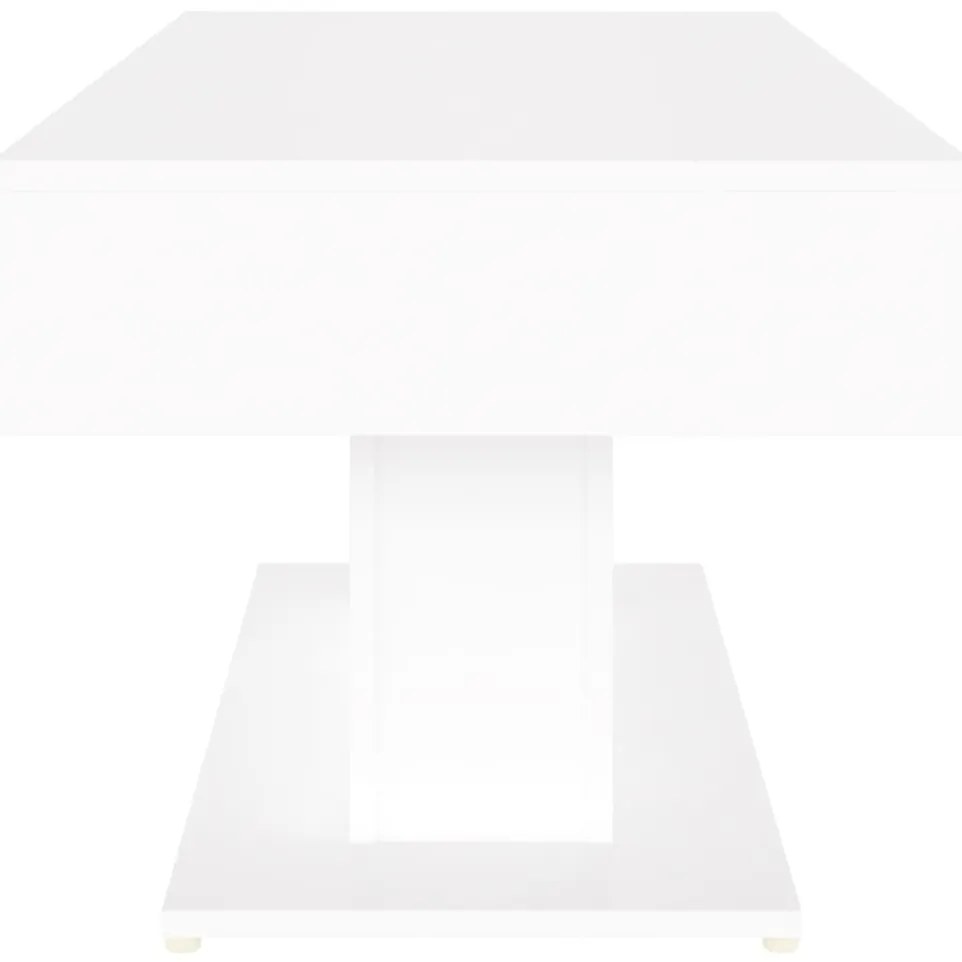 Mesa de centro 96x50x45 cm derivados de madeira branco