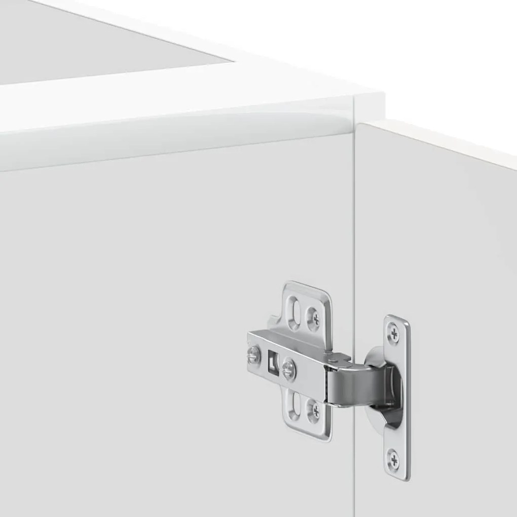 Armário base de cozinha Porto derivados de madeira branco