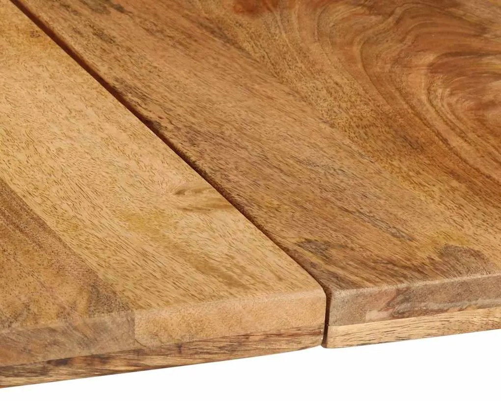 Mesa de jantar 200x100x75 cm madeira de mangueira maciça