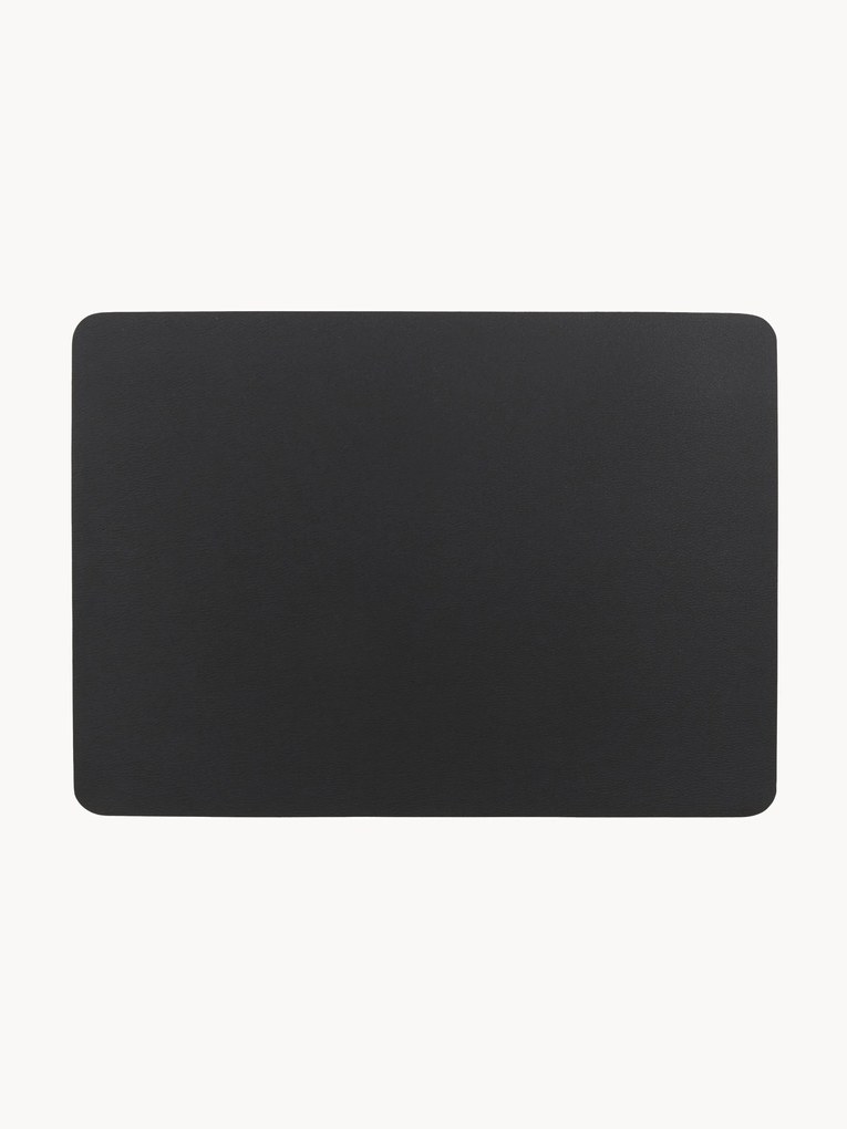 Individuais de mesa em couro sintético Pik, conjunto de 2
