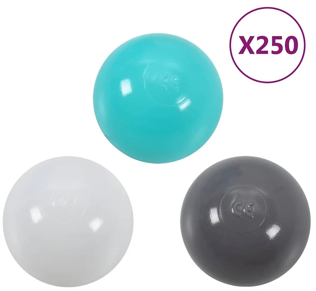 Bolas de brincar 250 pcs multicolor