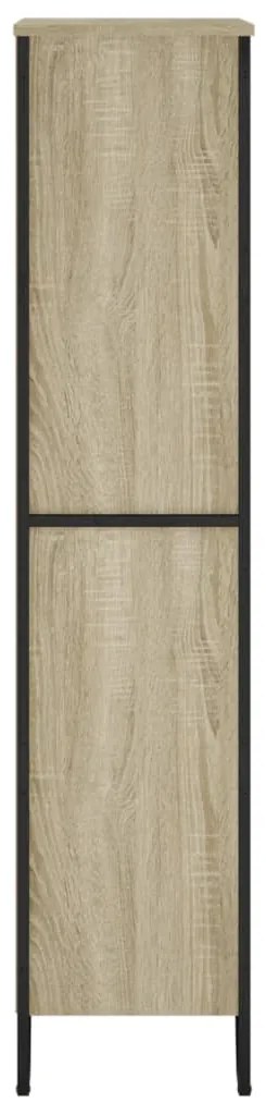 Estante 80x31x137,5 cm derivados de madeira carvalho sonoma
