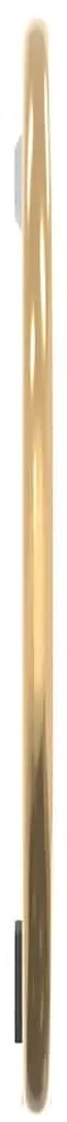 Espelho de parede Ø30 cm redondo dourado