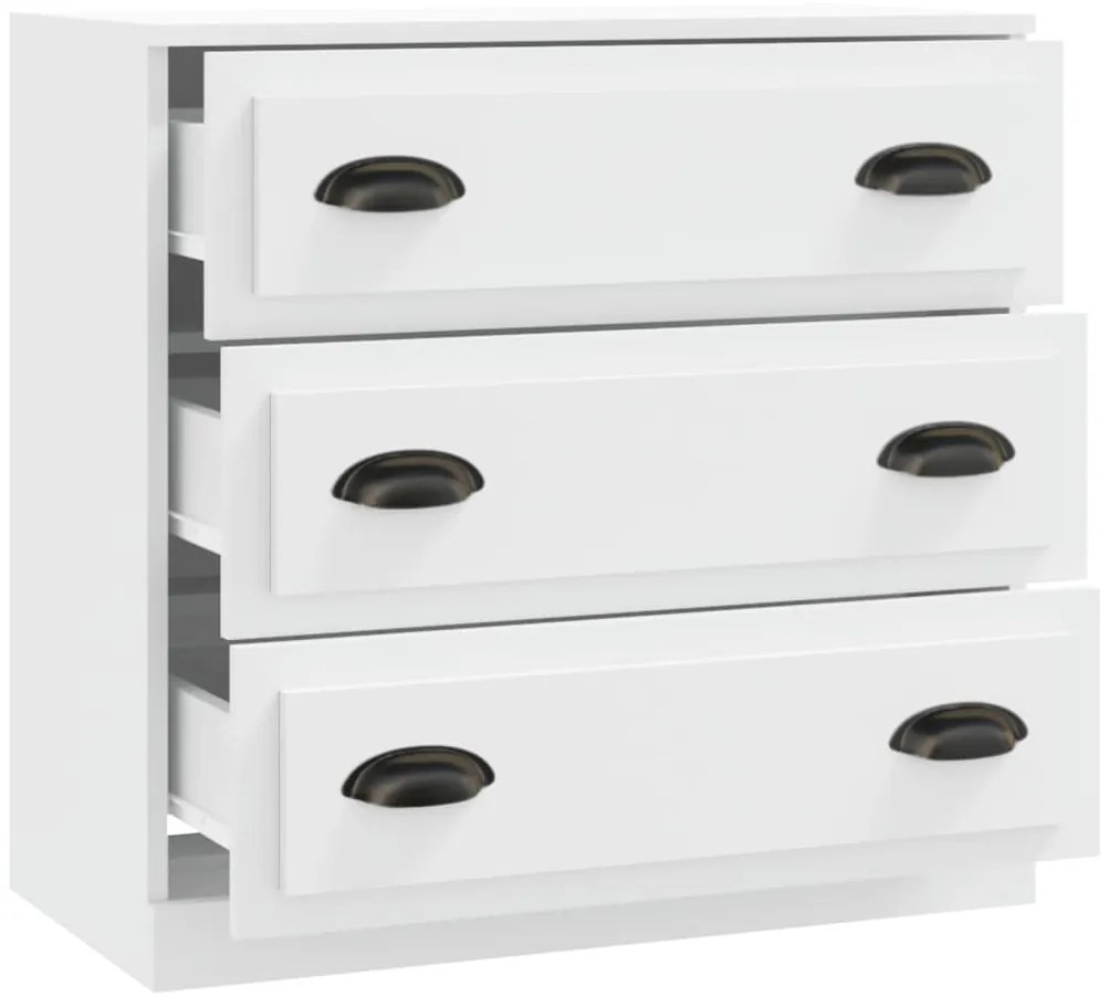 Aparador 70x35,5x67,5 cm derivados de madeira branco