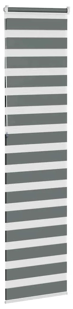 Cortina de zebra 65x230 cm largura do tecido 60,9 cm poliéster