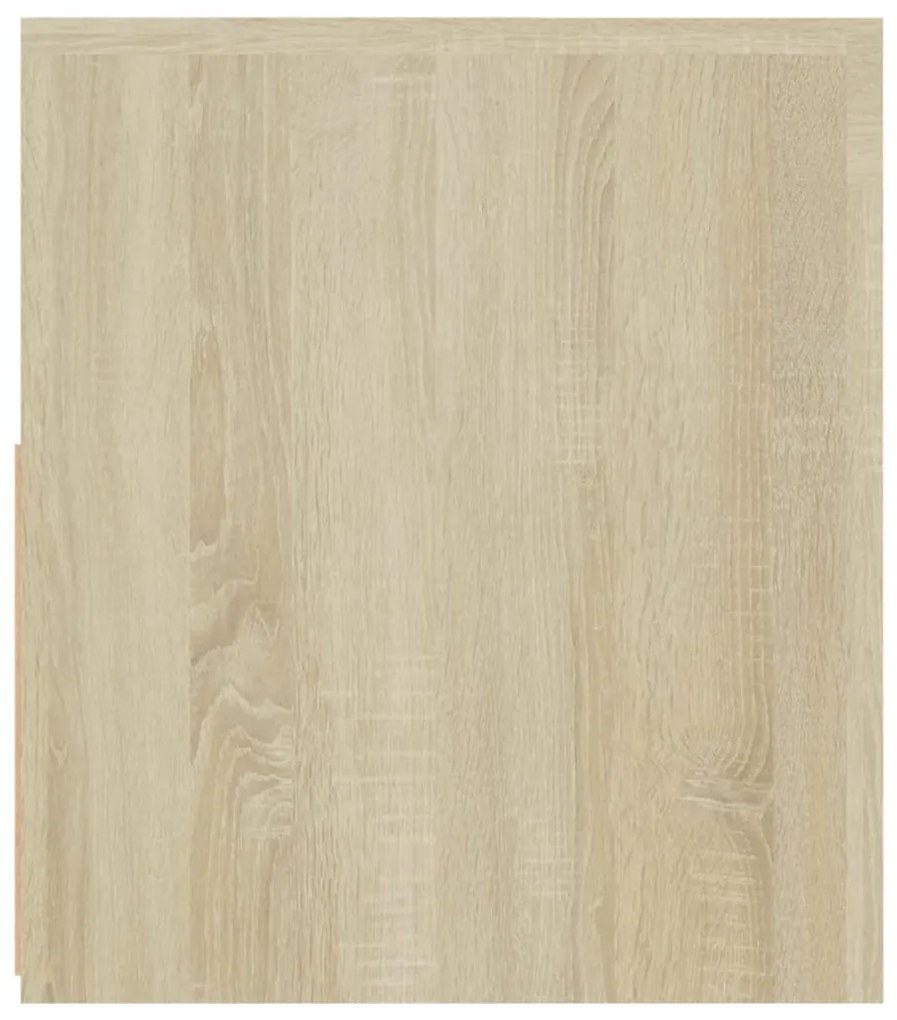 Móvel de TV com luzes LED 120x35x40 cm carvalho sonoma