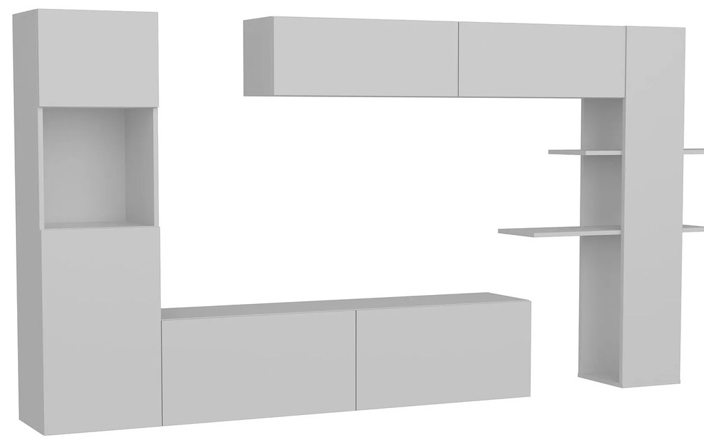Móvel TV Maxi – Branco – 215x150x31,5 cm