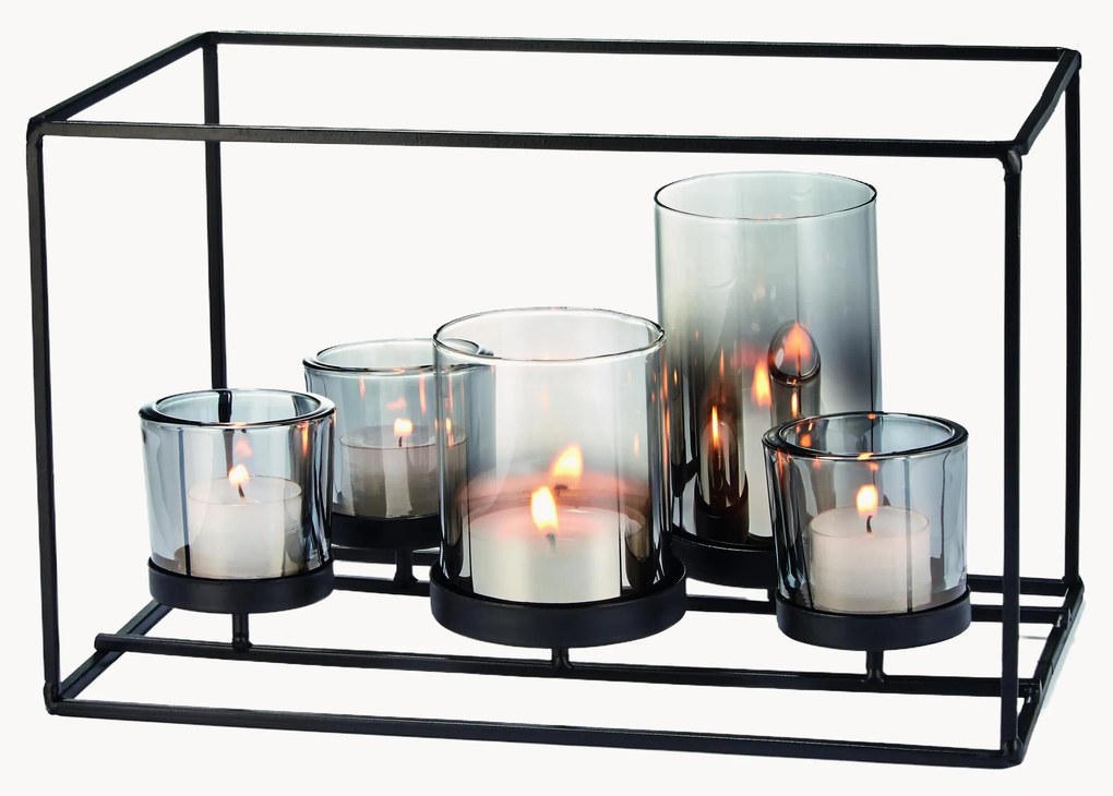 Lanterna com suporte para velas york