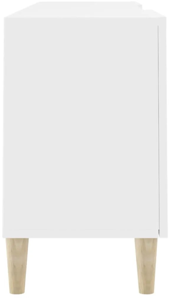 Móvel para TV 150x30x50 cm madeira processada branco