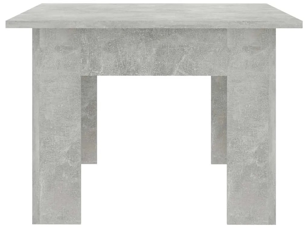 Mesa de centro 100x60x42 cm derivados madeira cinzento cimento