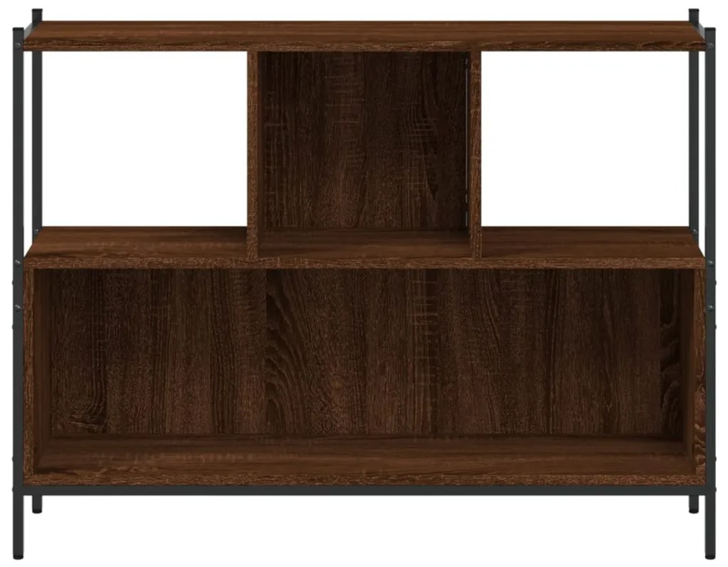 Estante 102x28x77,5 cm derivados de madeira carvalho castanho