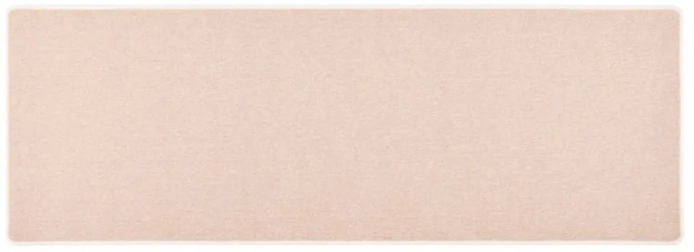 vidaXL Tapete/passadeira 80x250 cm castanho-claro