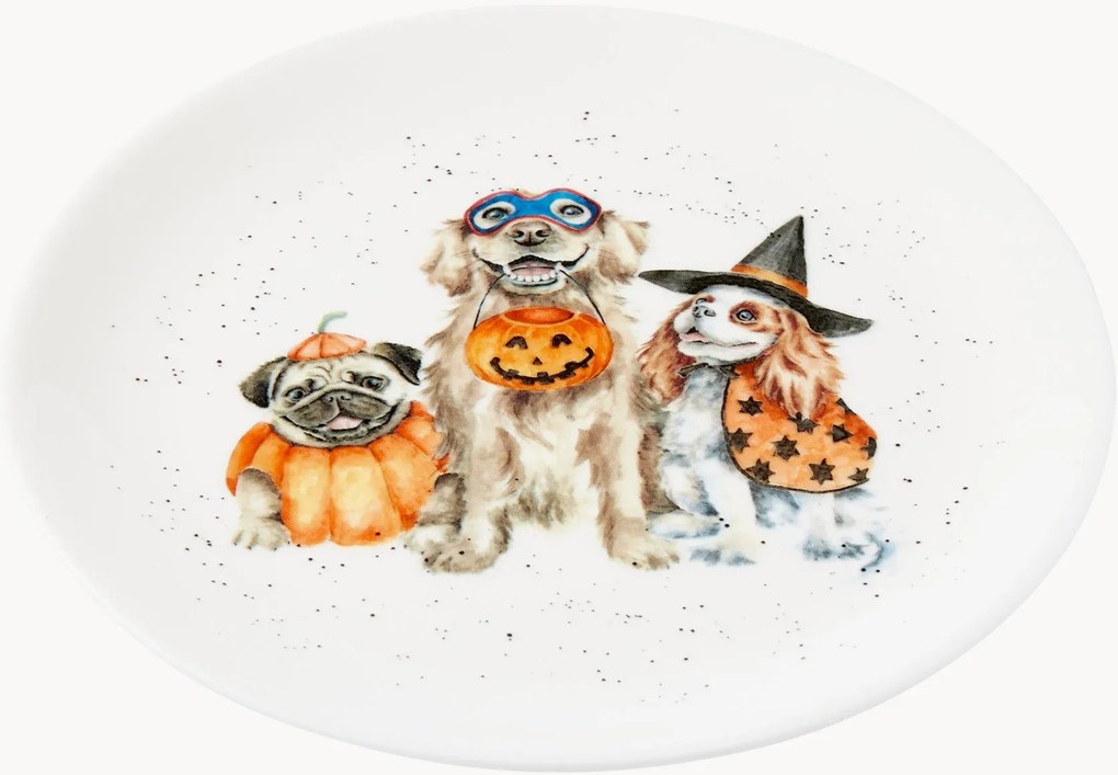 Prato de pequeno-almoço Trick or Treat