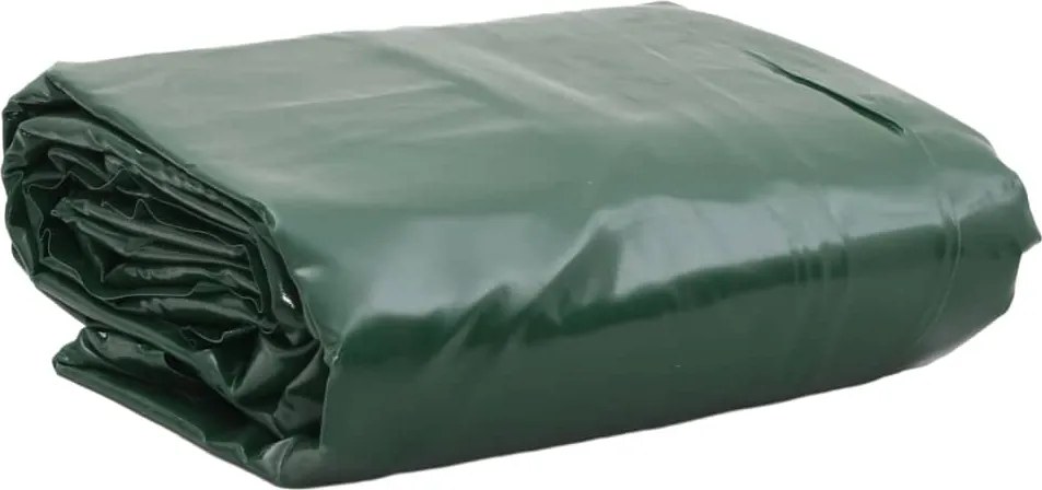 vidaXL Lona 1,5x6 m 650 g/m² verde