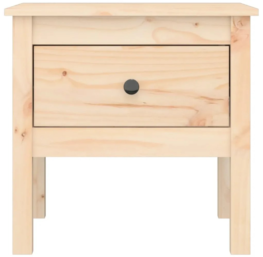 Mesa de apoio 50x50x49 cm pinho maciço