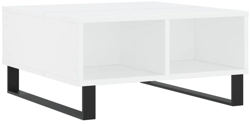 Mesa de centro 60x60x30 cm derivados de madeira branco