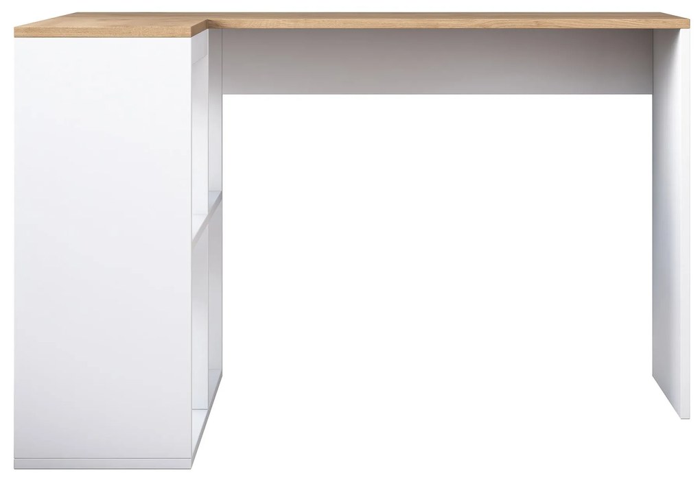 Secretária de Estudo HA113 – Carvalho Branco – 120 cm x 74,8 cm x 50 c