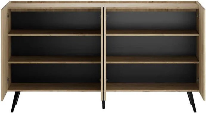 Aparador "Rovere" - Carvalho - 180x100x43cm - Design Moderno