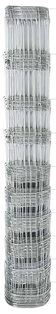 Cerca de Campo 1,2x50 m de Aço Galvanizado
