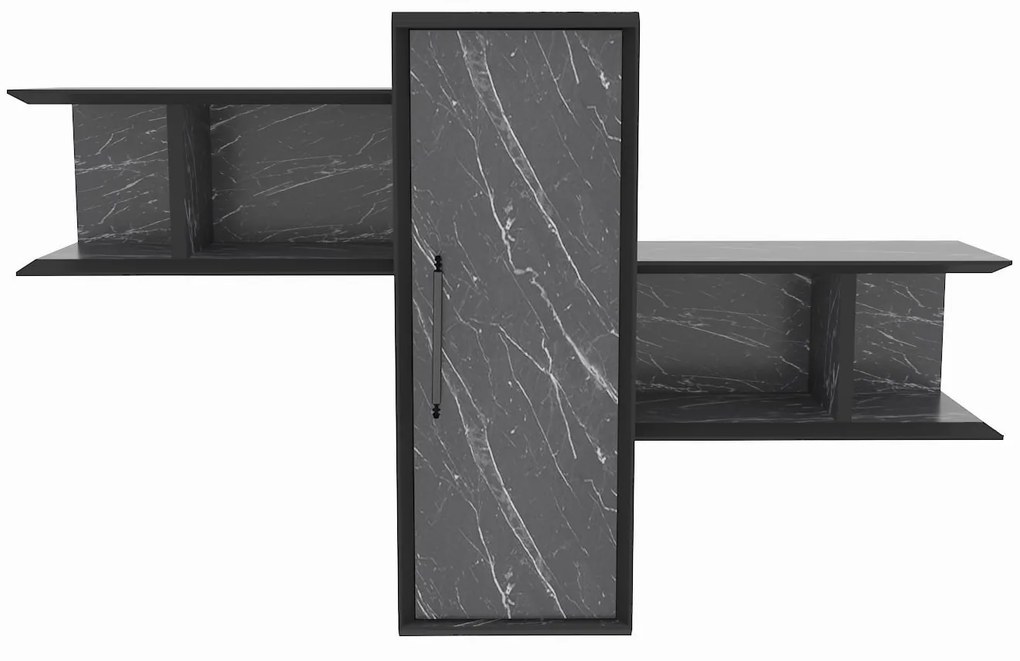 Prateleira de Parede Olida – Preto – 118,6 cm x 35 cm x 51,8 cm