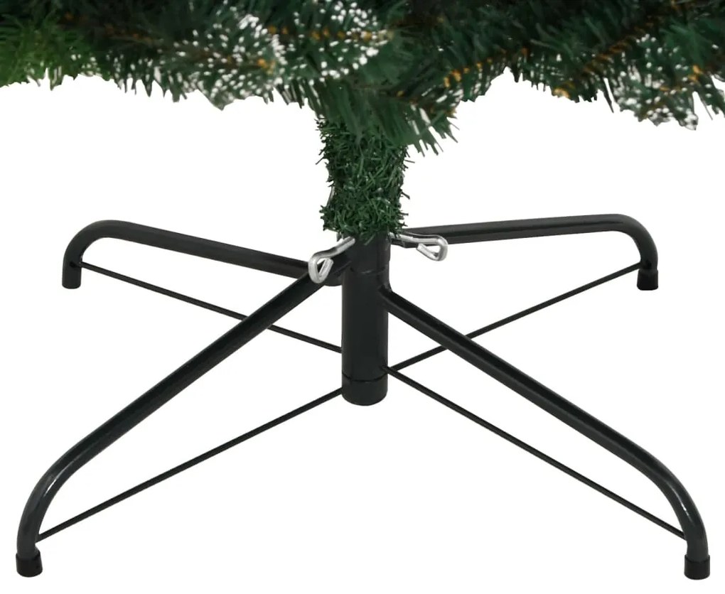 Árvore de Natal artificial articulada c/ bagas vermelhas 120 cm
