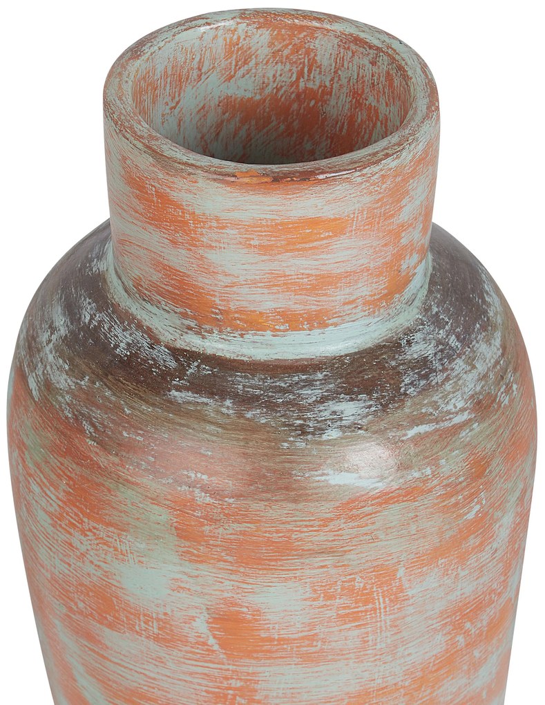 Terracota Jarro decorativo 55 Verde GONNOS Beliani
