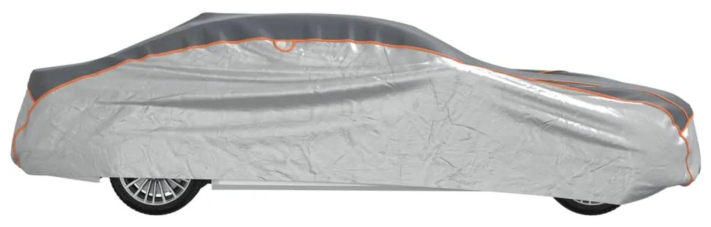 Cobertura carro p/ Sedan proteção de granizo XXL cinza/prateado