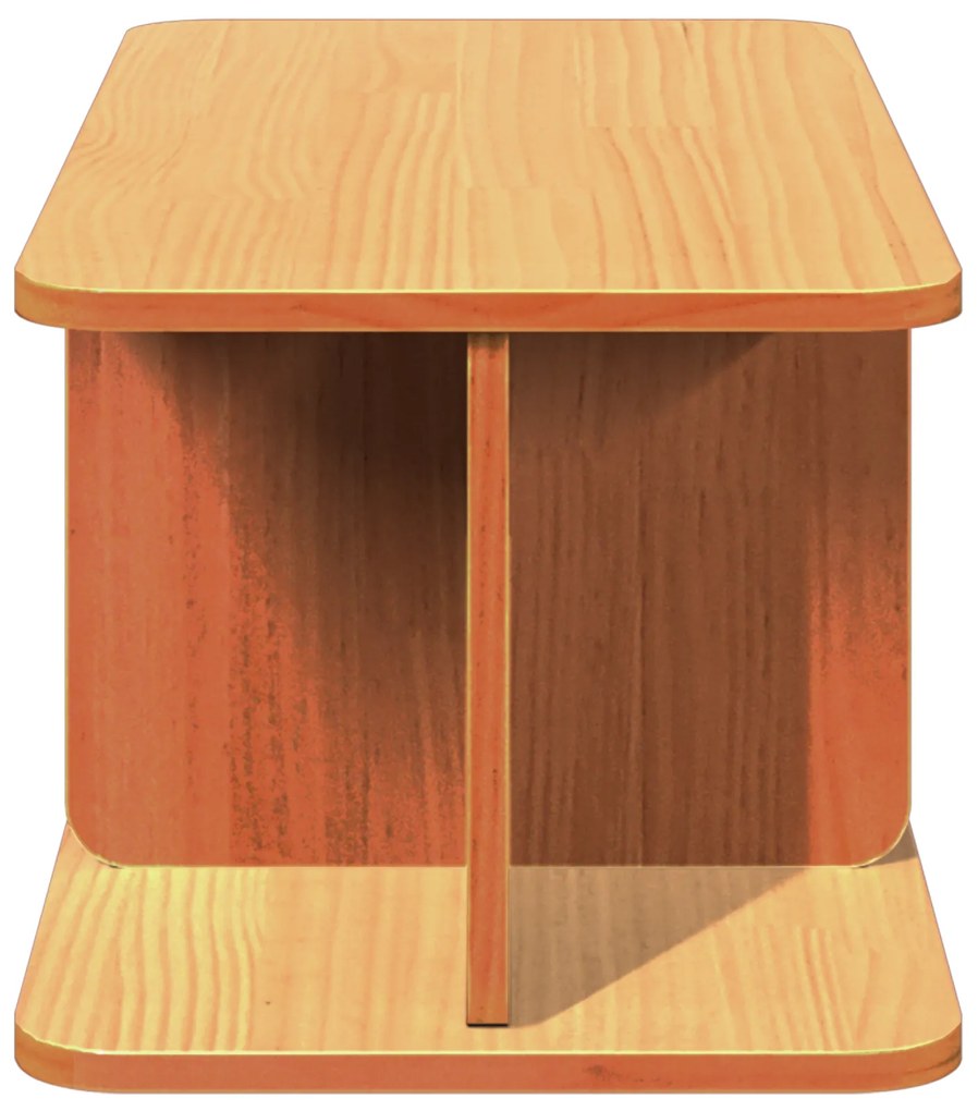 Mesa de centro Castanho-mel 80 x 39,5 x 33,5 cm