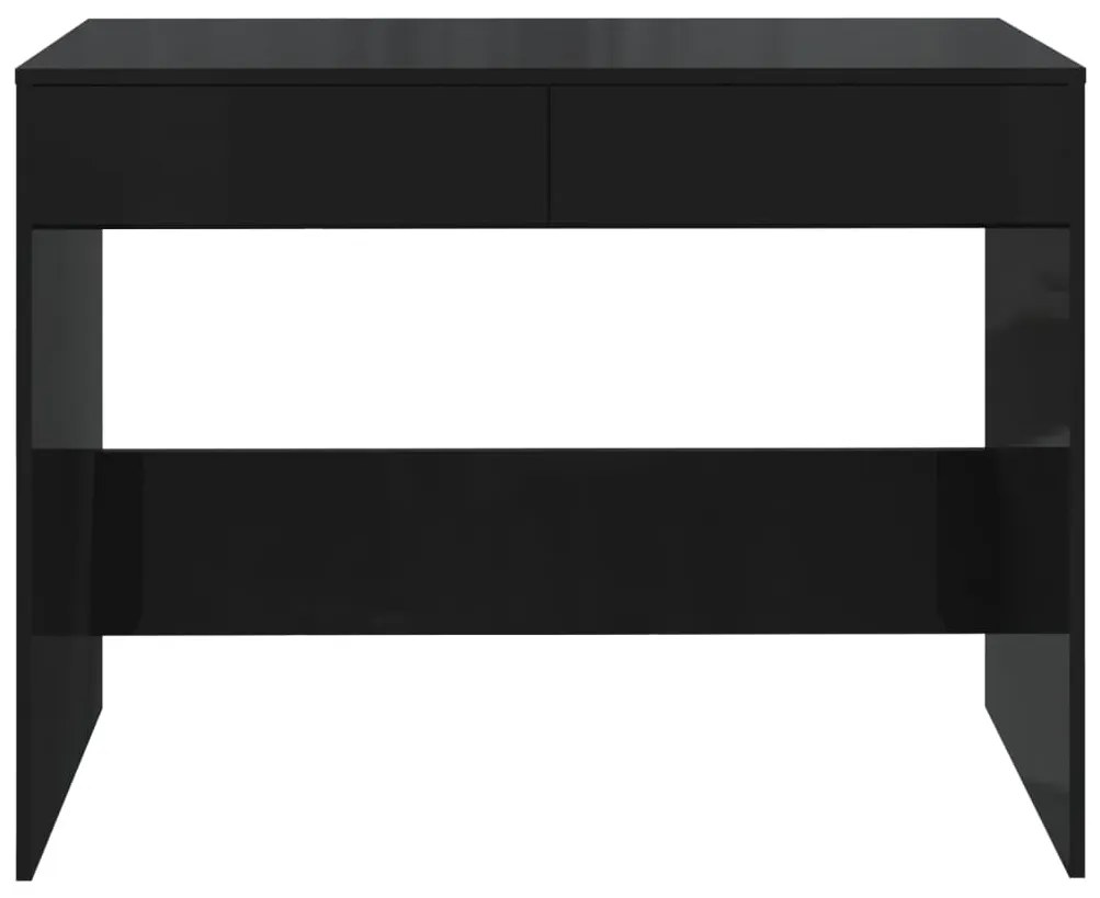 Secretária 101x50x76,5 cm derivados de madeira preto