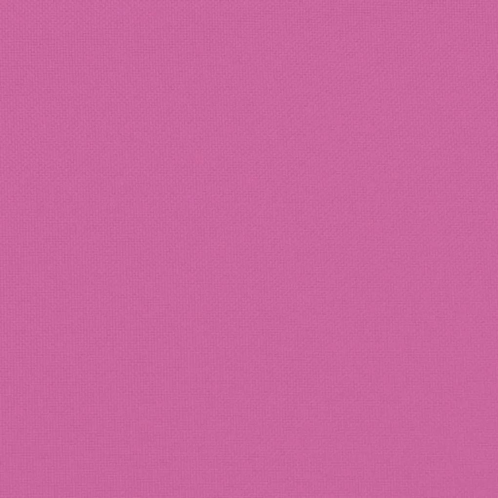 Almofadão para paletes 50x40x12 cm tecido rosa