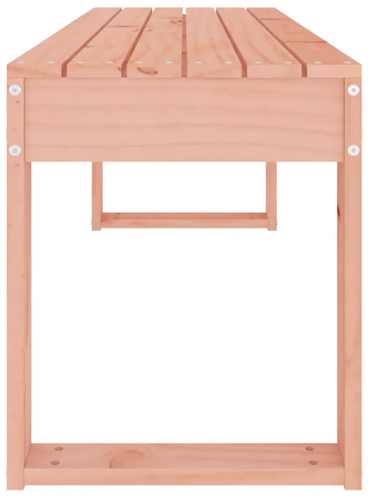 Banco de jardim 110x38x45 cm madeira de douglas maciça