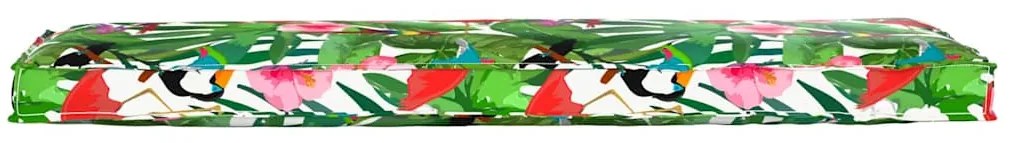 Almofada de Palete para Banco Tropical Jungle 140x40x8 cm em Tecido Ox
