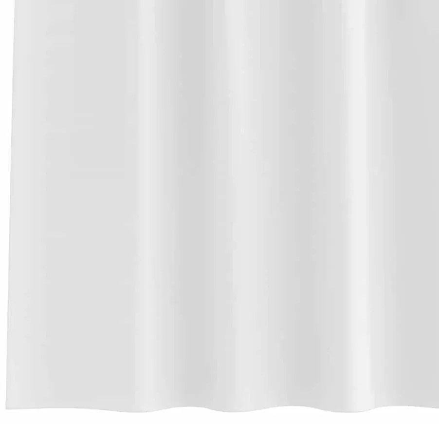 Cortinas com cortinas 2 pcs Branco Puro 260 x 140 cm Poliéster
