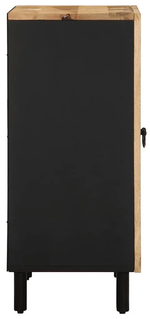 Aparador 60x33,5x75 cm madeira de mangueira áspera maciça