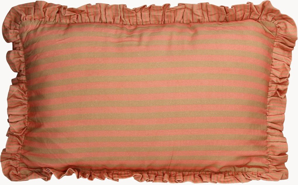 Almofada de algodão Ruffles