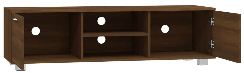 Móvel de TV140x40,5x35cm derivados de madeira carvalho castanho