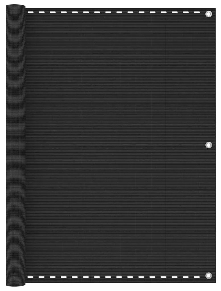 Tela de varanda PEAD 120x500 cm antracite