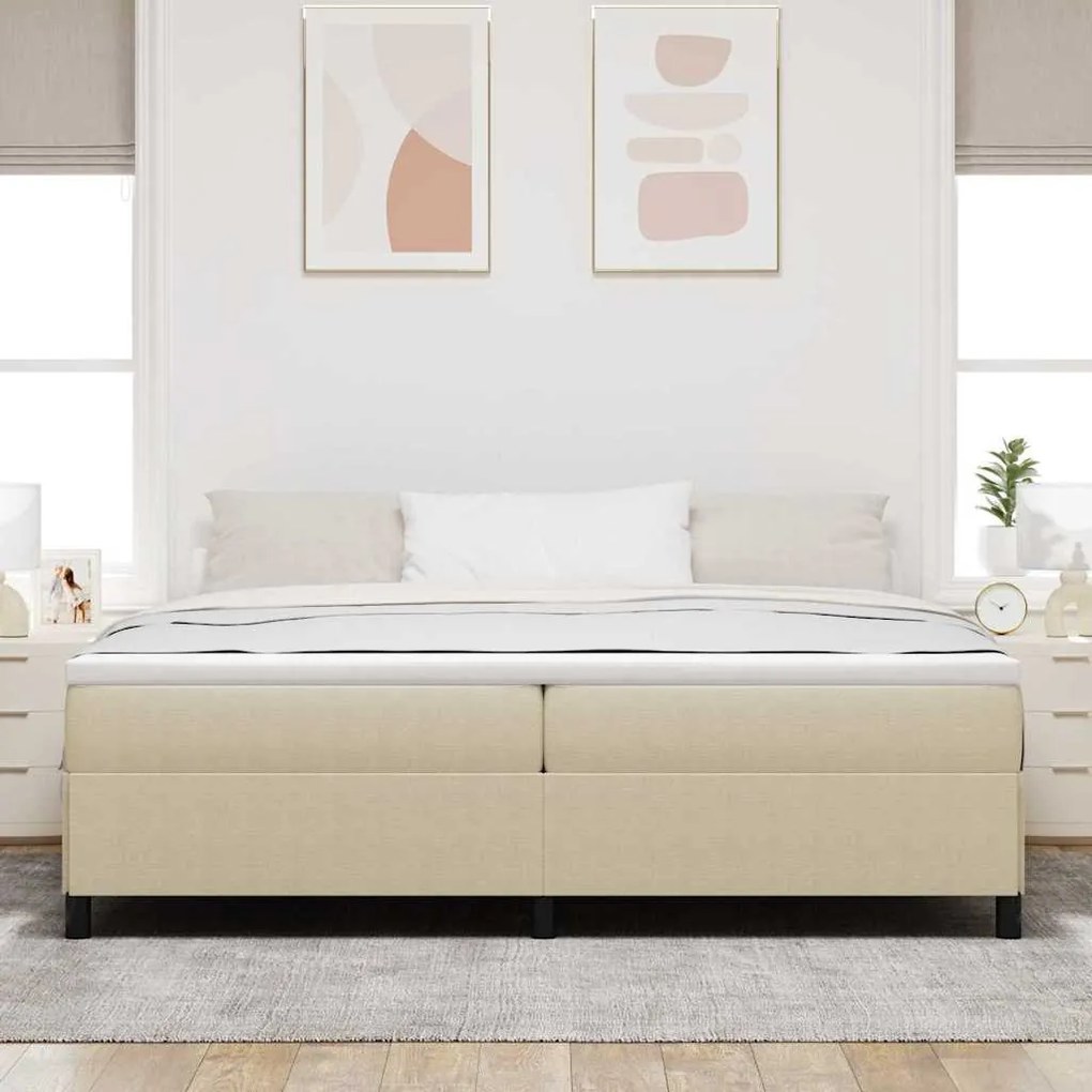vidaXL Estrutura da Cama Cinza Verde 200 x 200 cm