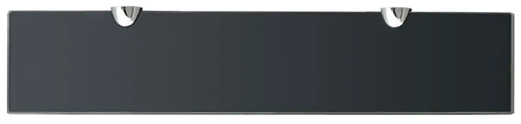 Prateleiras flutuantes 2 pcs vidro 50x10 cm 8 mm