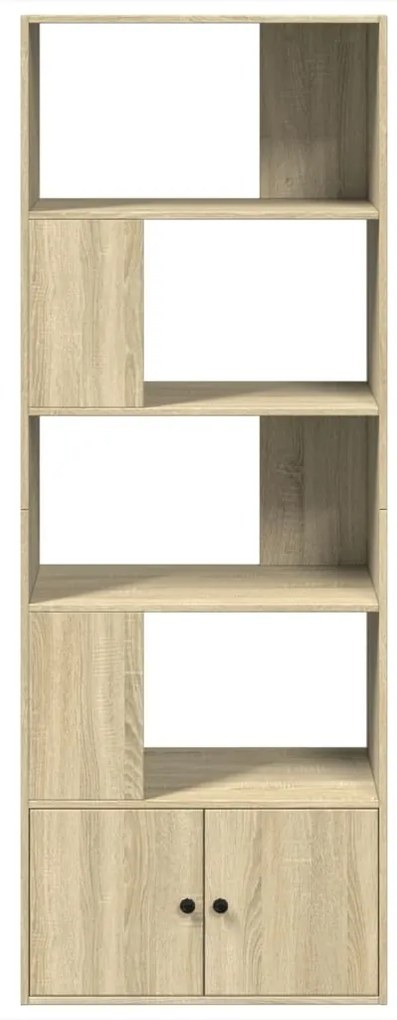 Estante 70x36x189 cm derivados de madeira carvalho sonoma