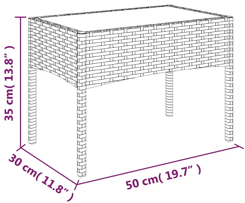 4 pcs conjunto lounge de jardim c/ almofadões vime PE cinzento