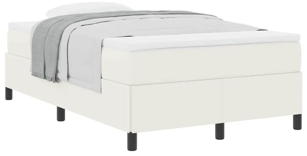 Cama vidaXL Creme 120x200 cm Tecido Corduroy