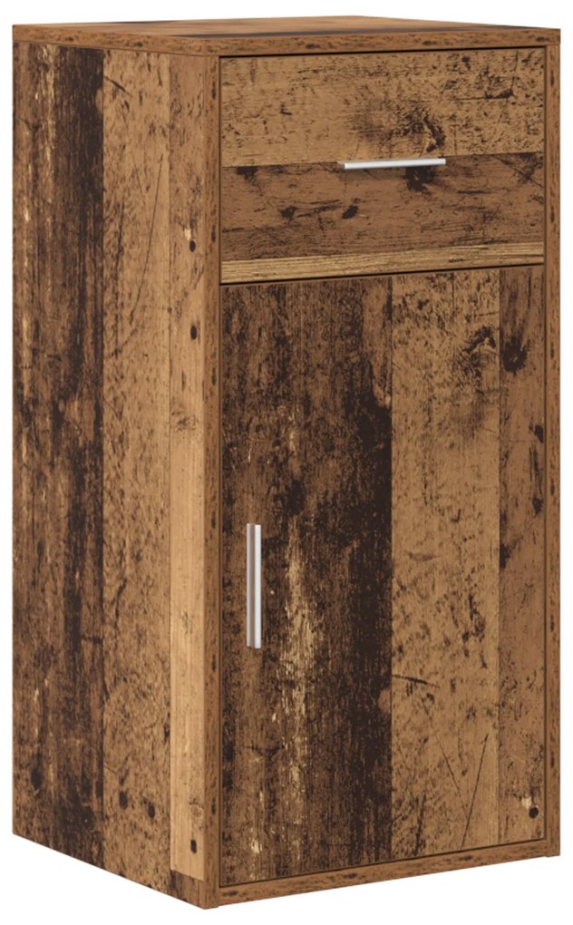 Escrivaninha de Canto Madeira Antiga 102x88x75 cm Madeira Engenheirada