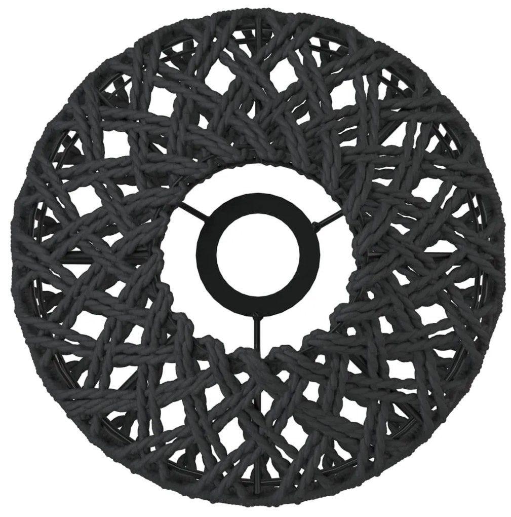 Abajur de candeeiro Ø23x28 cm ferro e papel